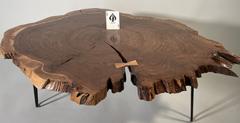 Walnut Cookie Table by Woodworking Guru George Vondriska using Aqua Coat