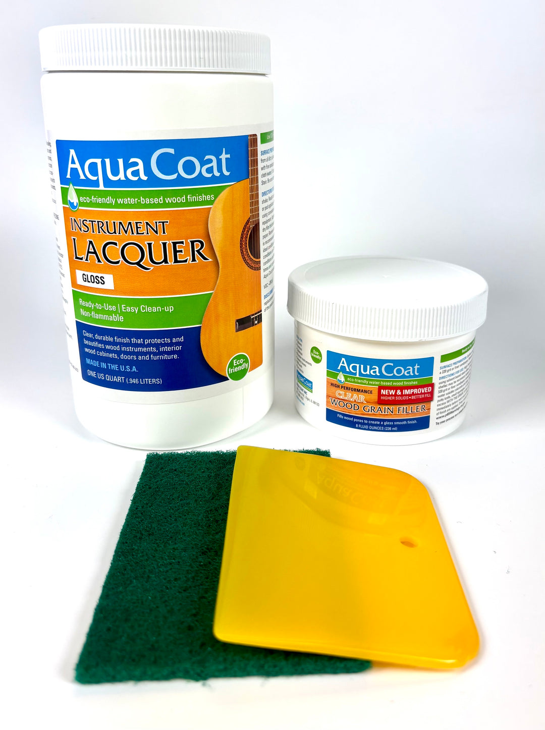 NEW AND IMPROVED High Performance Clear Wood Grain Filler
