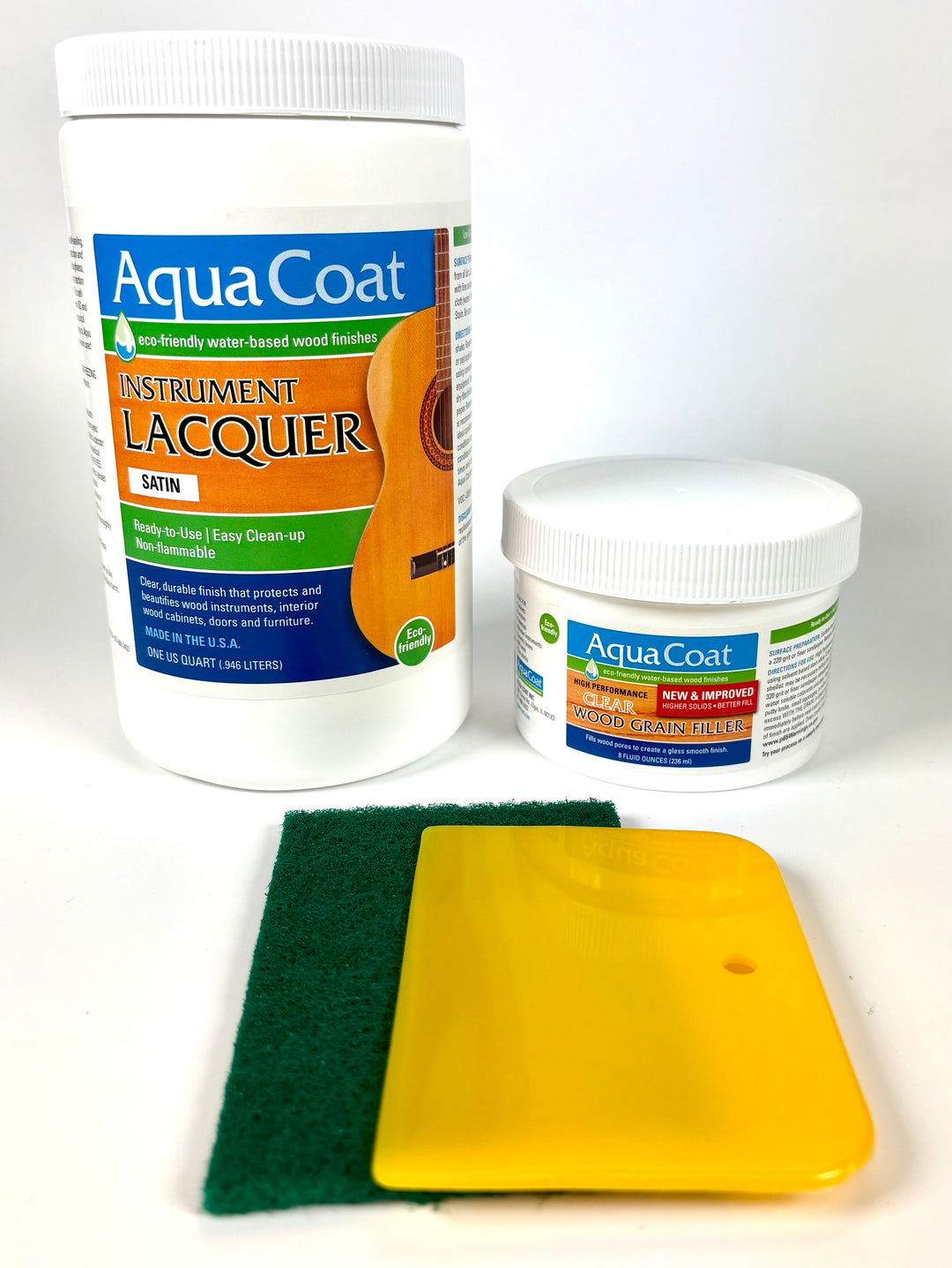 NEW AND IMPROVED High Performance Clear Wood Grain Filler