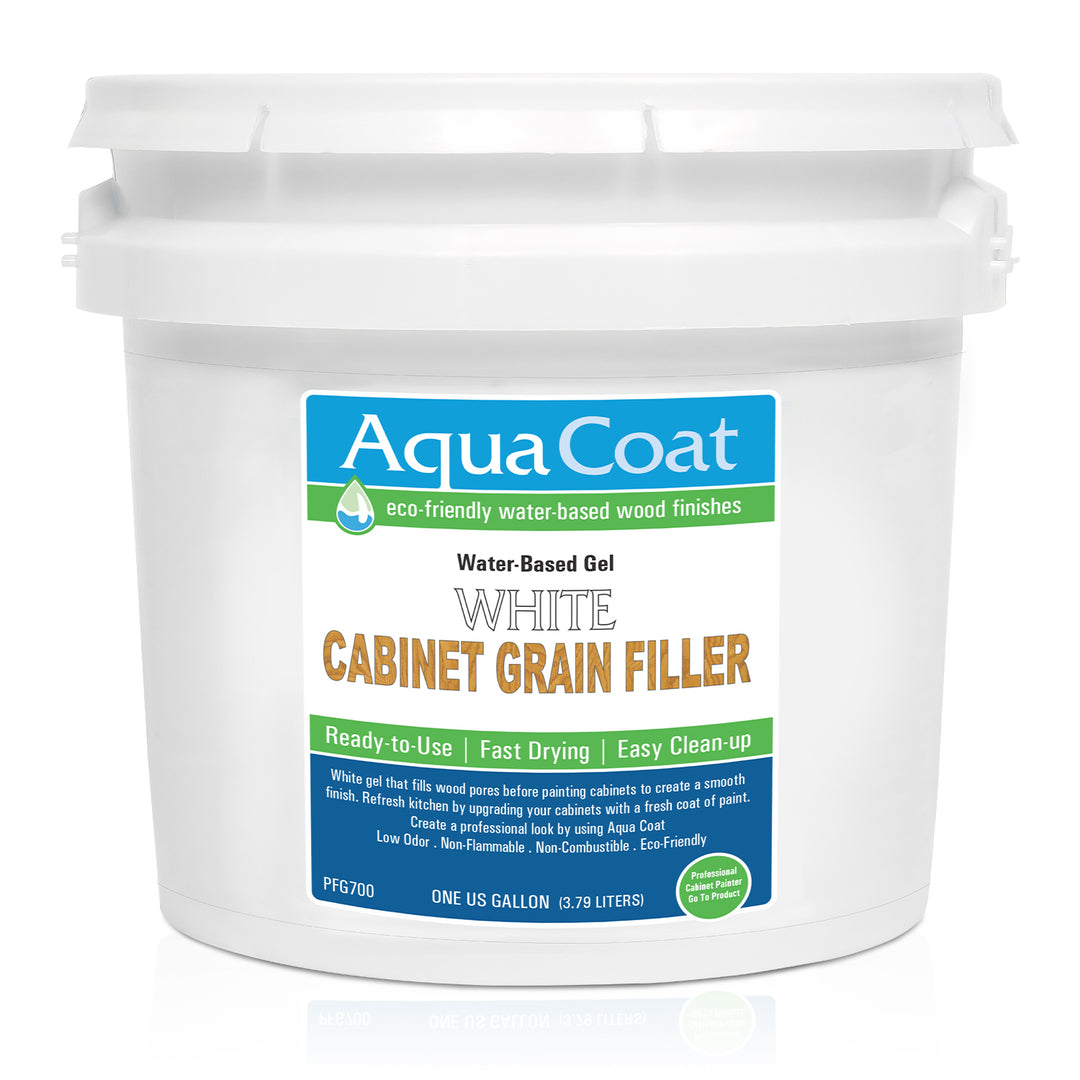 Aqua Coat WHITE Cabinet Grain Filler