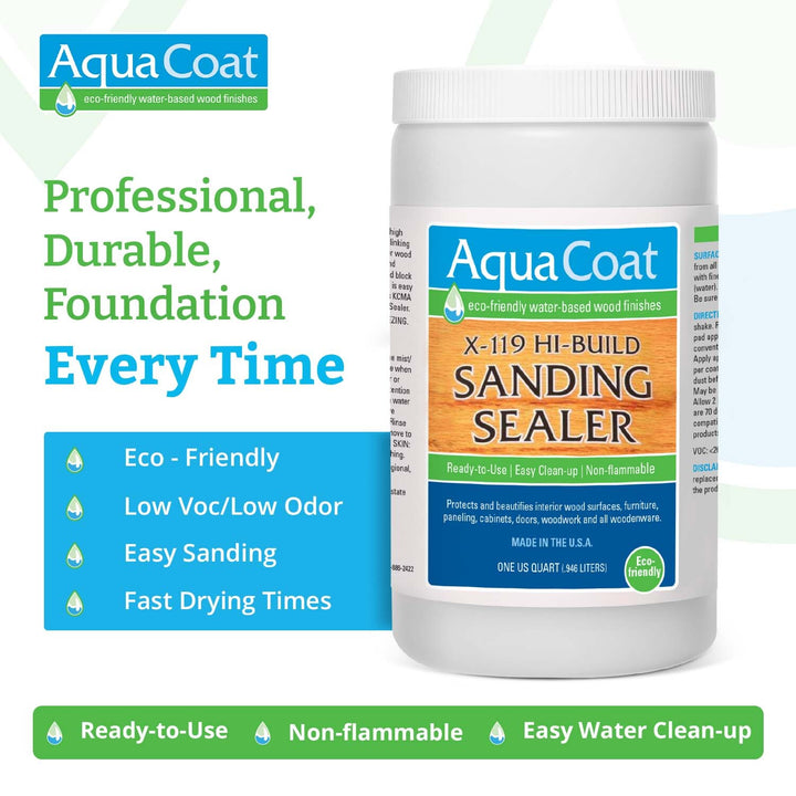 X-119 Aqua Coat Sanding Sealer