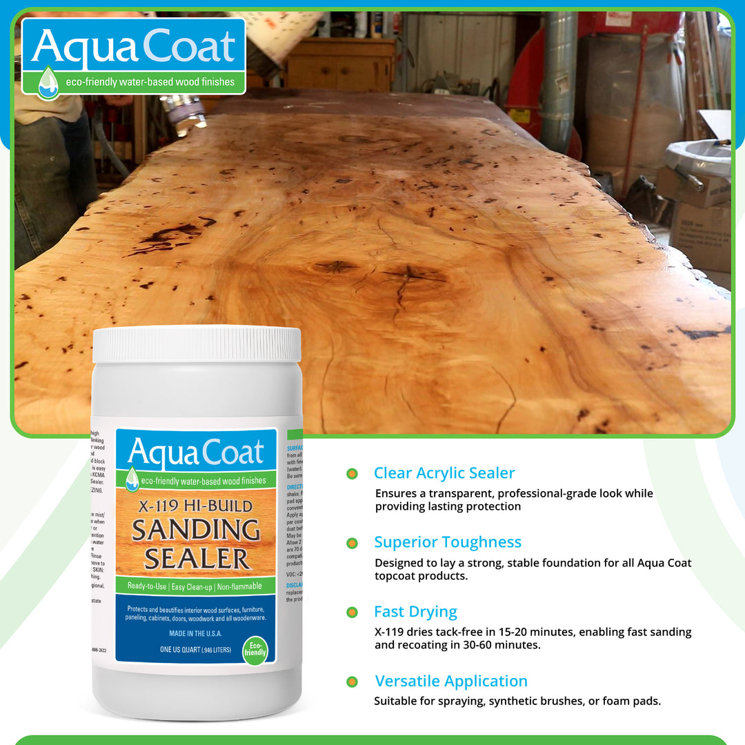 X-119 Aqua Coat Sanding Sealer